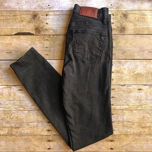 Madewell Skinny Skinny Faded Black Jeans 26